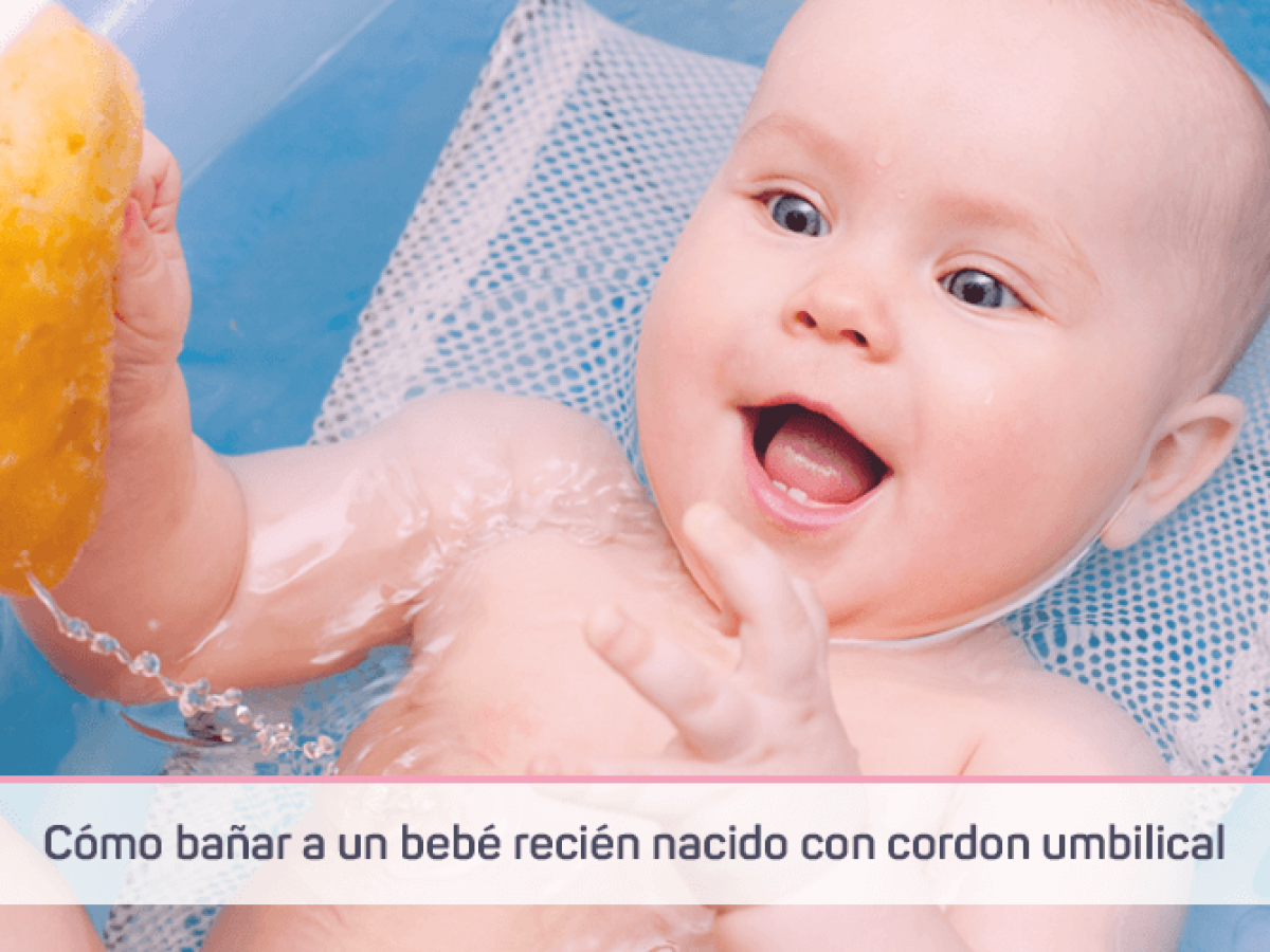 Vibrar Perforar Archivo 5 claves de cómo bañar a un bebé recién nacido con cordón umbilical -  Mamita Feliz