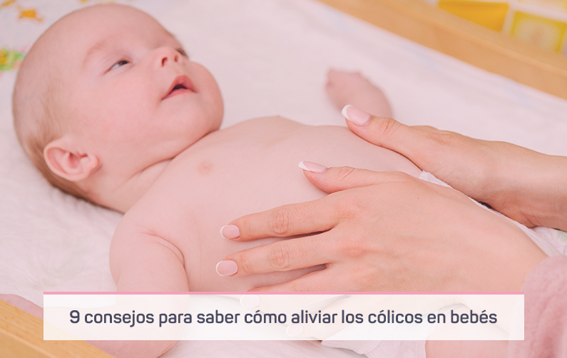 cómo aliviar cólicos en recién nacidos
