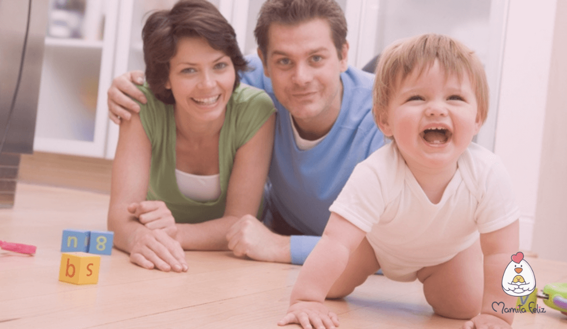 relacion social entre padres y bebes