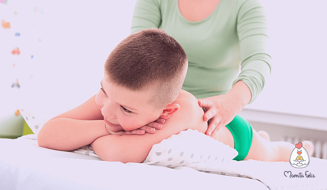 masajes para niños